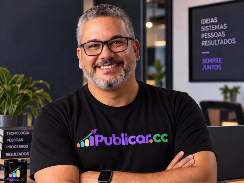 Roberto de Jesus Oliveira, CEO da Publicar.cc